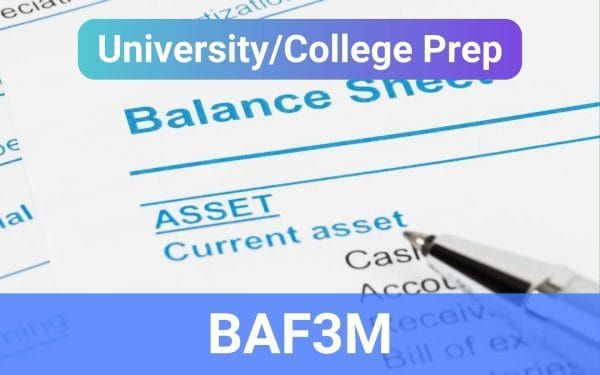 [2.0] Financial Accounting Fundamentals | G11 | BAF3M